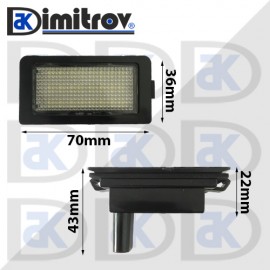 LED плафони осветление багажник вътрешно пространство BMW 1 3 5 6 7 X1